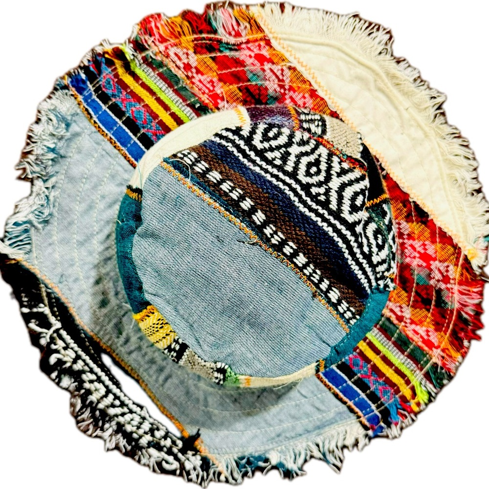 Himalayan Hemp Hippie Boho Design Sunhat Sustainable and Eco Friendly